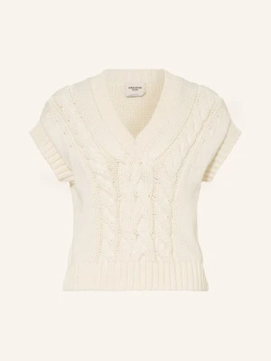 Weekend Max Mara Kamizelka Swetrowa Pascia weiss ECRU