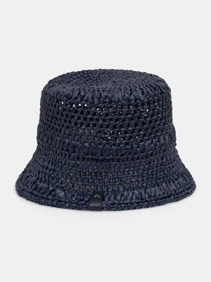 Weekend Max Mara kapelusz bucket damski pleciony AFRAGORE