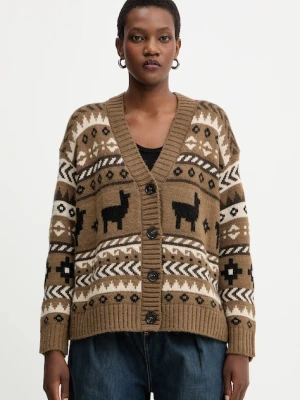 Weekend Max Mara kardigan z wełną OVATTA