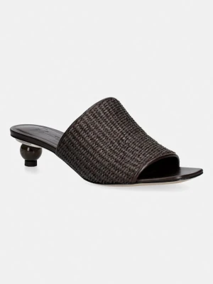 Weekend Max Mara klapki na niskim obcasie damskie Wkafiesta