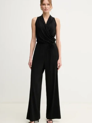 Weekend Max Mara kombinezon kolor czarny z dekoltem w szpic 2515641012600
