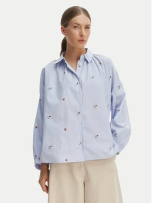 Weekend Max Mara Koszula Butterfly 2615111042 Błękitny Regular Fit
