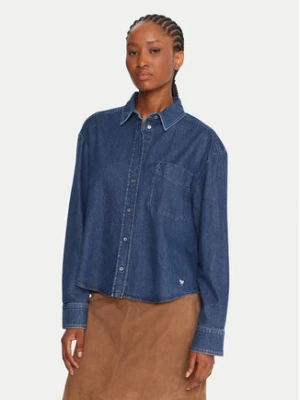 Weekend Max Mara Koszula jeansowa Obbia 2525116052 Niebieski Boxy Fit