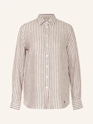 Weekend Max Mara Koszula Josef Z Lnu weiss