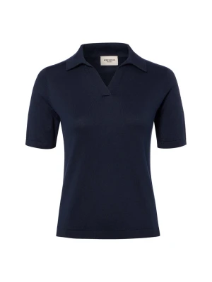 Weekend Max Mara koszulka polo z domieszką jedwabiu Kobiety Jedwab niebieski