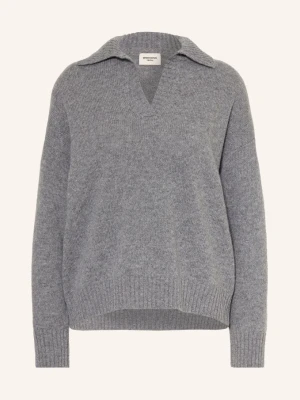 Weekend Max Mara Koszulka Polo Z Dzianiny Agre grau SZARY