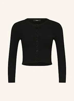 Weekend Max Mara Krótki Kardigan Magiaro schwarz