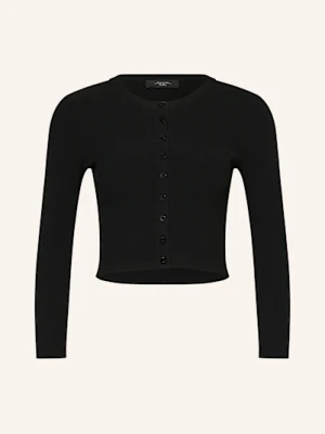 Weekend Max Mara Krótki Kardigan Magiaro schwarz