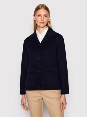 Weekend Max Mara Kurtka przejściowa Cervino 50460129 Granatowy Regular Fit