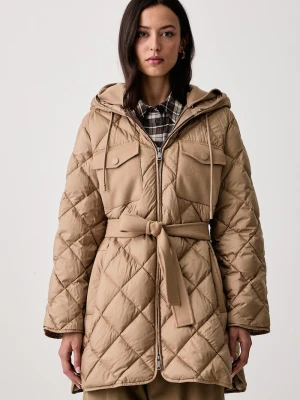 Weekend Max Mara kurtka puchowa damska WKDFIDATO beżowy