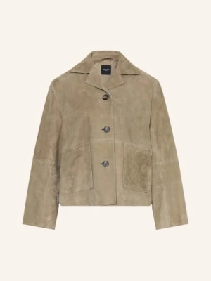 Weekend Max Mara Kurtka Skórzana Palchi gruen