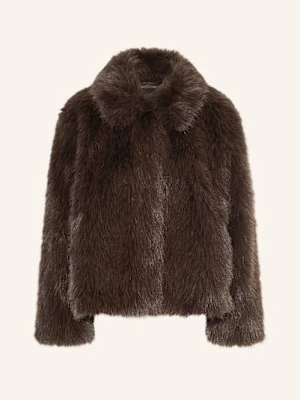 Weekend Max Mara Kurtka Ze Sztucznego Futra brenta1234 braun