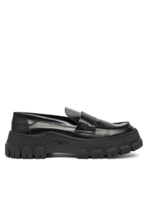 Weekend Max Mara Loafersy Conero 2425526015600 Czarny