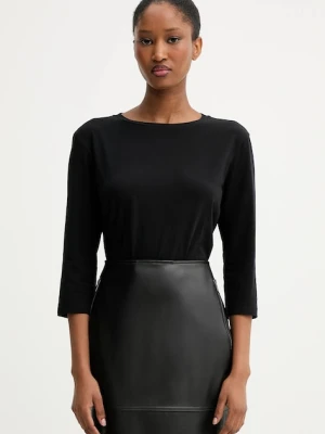 Weekend Max Mara longsleeve MULTIA kolor czarny 2525946031600