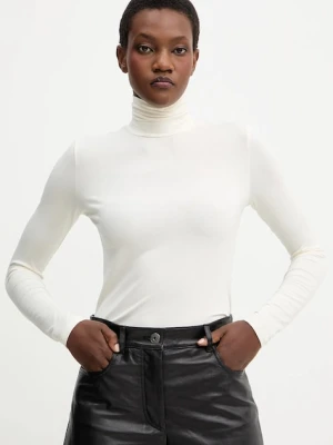 Weekend Max Mara longsleeve MULTIF kolor beżowy 2525946022600
