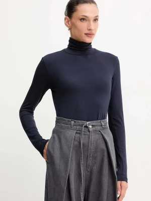 Weekend Max Mara longsleeve MULTIF kolor granatowy 2525946022600