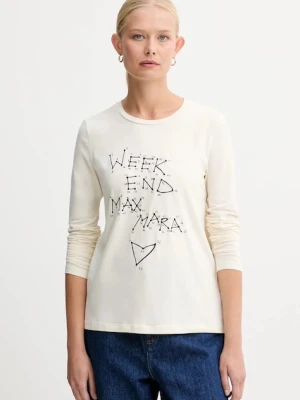 Weekend Max Mara longsleeve RENOIR kolor beżowy 2525946032600
