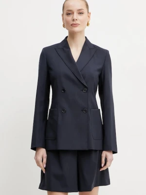 Weekend Max Mara marynarka granatowy