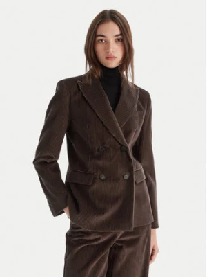 Weekend Max Mara Marynarka Katanga 2525046062 Brązowy Regular Fit