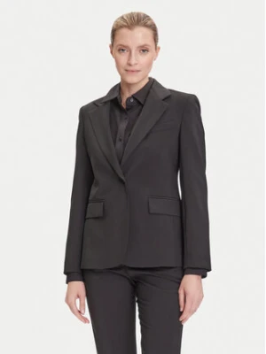 Weekend Max Mara Marynarka Lamine 2525046041 Czarny Regular Fit