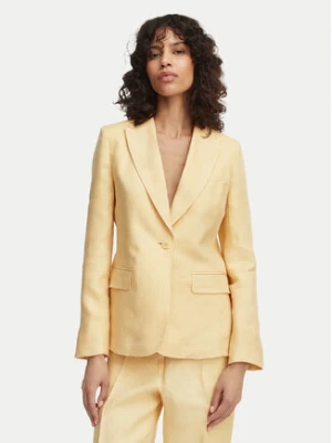 Weekend Max Mara Marynarka Nalut 2615041072 Żółty Regular Fit