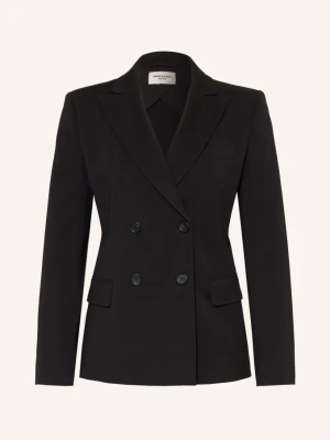 Weekend Max Mara Marynarka Z Dżerseju Colibri schwarz CZARNY
