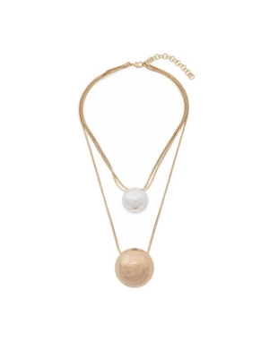 Weekend Max Mara Naszyjnik 2615751084650 Złoty