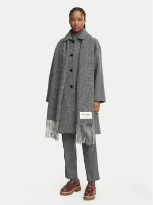 Weekend Max Mara Płaszcz wełniany Latino 2625016032 Szary Regular Fit