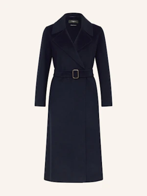 Weekend Max Mara Płaszcz Wełniany Manu blau