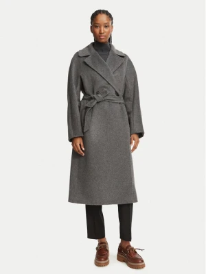 Weekend Max Mara Płaszcz wełniany Resina 2625016102 Szary Regular Fit