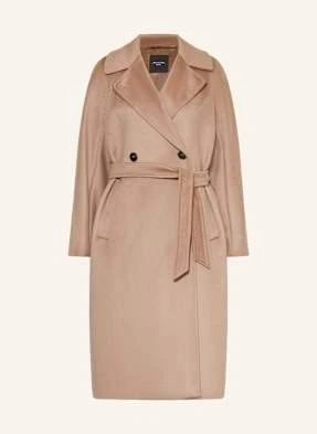 Weekend Max Mara Płaszcz Wełniany Resina beige