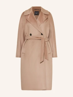 Weekend Max Mara Płaszcz Wełniany Resina beige