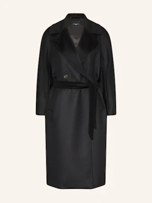Weekend Max Mara Płaszcz Wełniany Resina schwarz