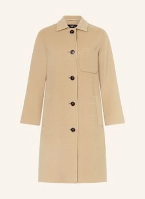 Weekend Max Mara Płaszcz Wełniany Zenone beige
