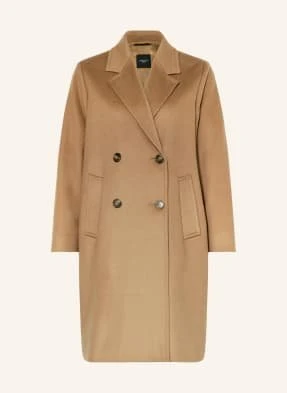 Weekend Max Mara Płaszcz Wełniany Zum braun
