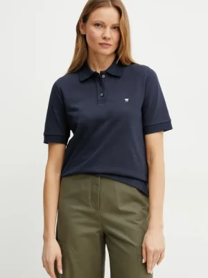 Weekend Max Mara polo damski kolor granatowy 2515951011600