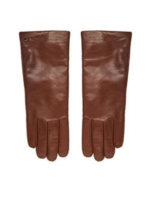 Weekend Max Mara Rękawiczki Damskie Senapeshort 2525566035 Brązowy