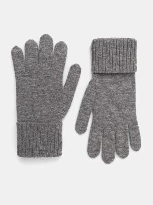 Weekend Max Mara rękawiczki wełniane ZAMIANEW damskie kolor szary 2525566055600