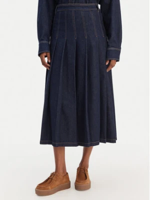 Weekend Max Mara Spódnica jeansowa Ovale 2615101071 Granatowy Regular Fit