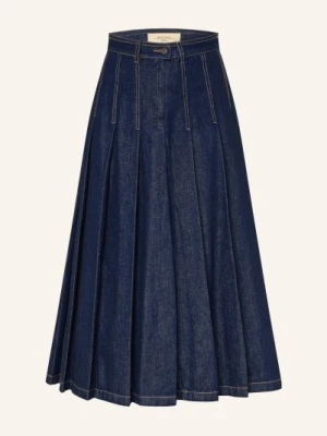 Weekend Max Mara Spódnica Jeansowa Ovale blau