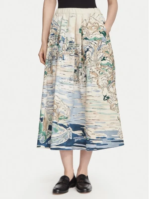 Weekend Max Mara Spódnica midi Adepto 2625106011 Beżowy Regular Fit