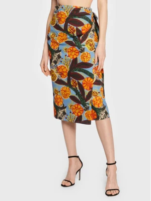 Weekend Max Mara Spódnica midi Fiore 23510103 Kolorowy Regular Fit