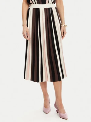 Weekend Max Mara Spódnica plisowana Pleiadi 2525306011 Brązowy Regular Fit