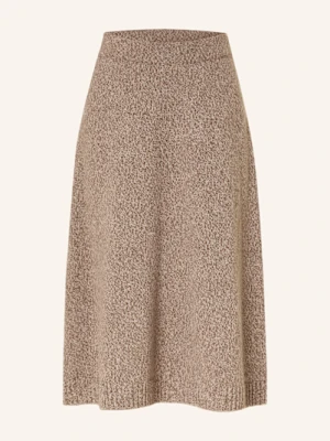 Weekend Max Mara Spódnica Z Dzianiny Barnaba braun