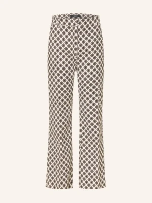 Weekend Max Mara Spodnie 7/8 Onde beige