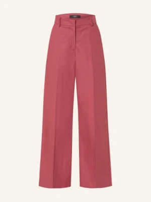 Weekend Max Mara Spodnie Culotte Zircone rot