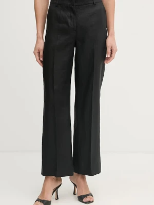 Weekend Max Mara spodnie damskie lniane MALIZIA