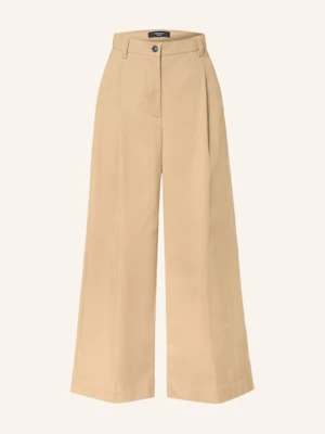 Weekend Max Mara Spodnie Marlena Nebbie beige