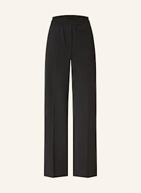 Weekend Max Mara Spodnie Marlena Petra schwarz