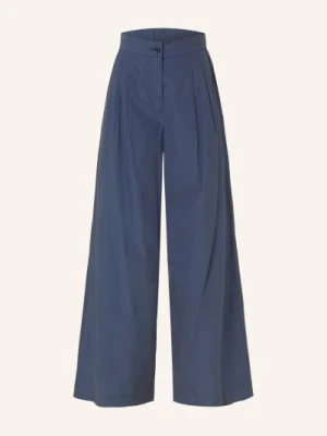 Weekend Max Mara Spodnie Marlene Benda blau